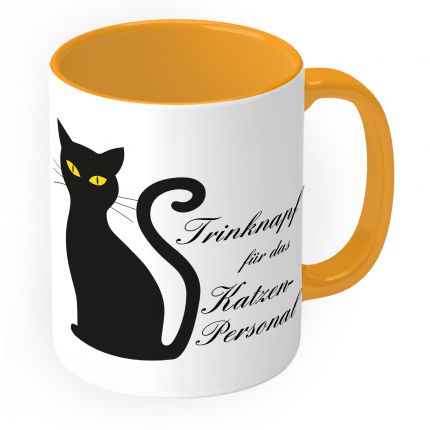 Trinknapf Katzen-Tasse Mit Spruch – 330ml, Spülmaschinengeeignet, Geschenk Für Katzenliebhaber (Rosa)