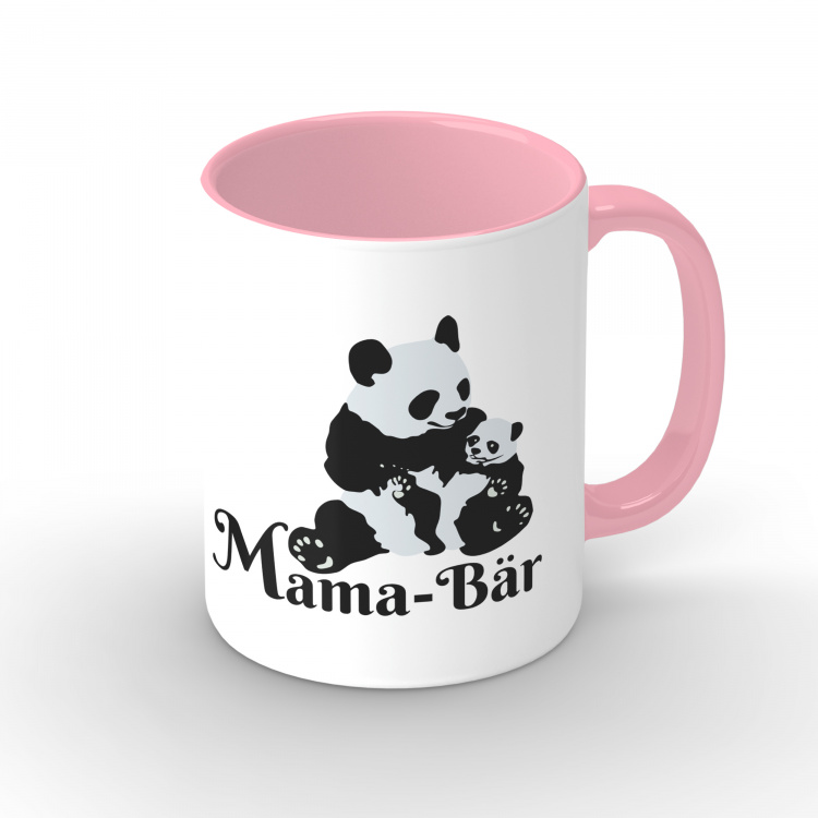 Tasse mit Motiv - MamaBär - Panda